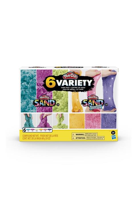 Play Doh Kum Hamur Seti 6'lı