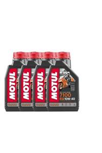 Motul 7100 10w40 1lt %100 Sentetik 4t Motor Yağ 4 Adet