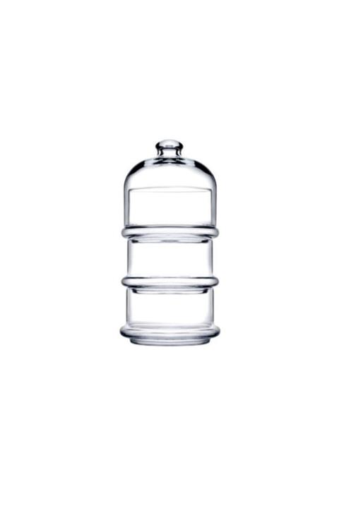 Paşabahçe Cam 3 Katlı Kurabiyelik Çerezlik Şekerlik