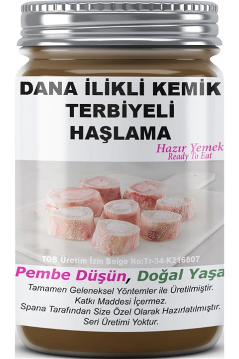 SPANA Katkısız Ev Yapımı Dana İlikli Kemik Terbiyeli Haşlama 330 gr