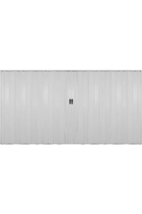 ERİKMANN Akordiyon Pvc Kapı - 222 X 220 Akçaağaç Camsız Çift Açılım