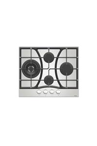 Ferre Bf076 Beyaz 60 Cm Döküm Izgaralı Cam Ocak Wok Bek