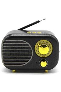 HİLALSHOP Meier M-207bt Mini Fm Manuel Radyo Kahverengi