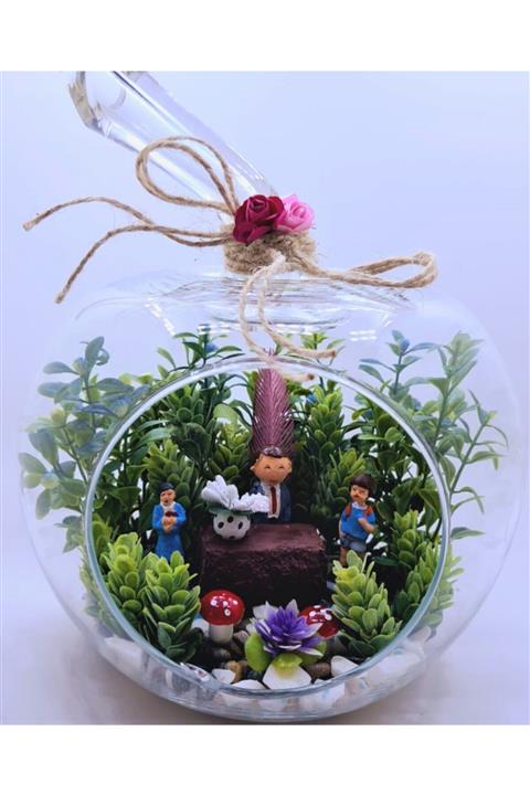 Fietra Öğretmenler Günü Hediyesi Erkek Öğretmen Teraryum