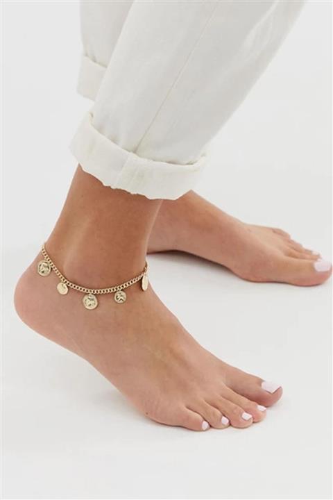 Nihan Anna Hafif Zincirli Madalyon Halhal