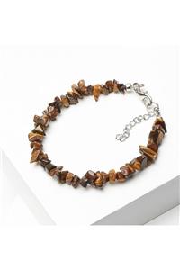 Vega Accessories Kaplangözü Doğaltaş Halhal