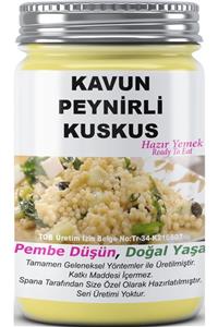 SPANA Kavun Peynirli Kuskus Ev Yapımı Katkısız 330gr