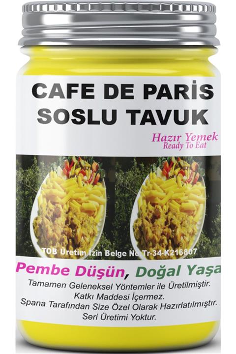 SPANA Cafe De Paris Soslu Tavuk Ev Yapımı Katkısız 330gr
