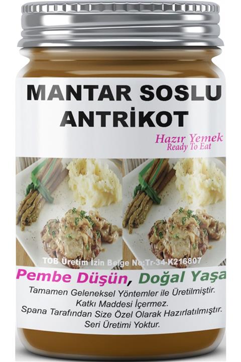 SPANA Ev Yapımı Katkısız Mantar Soslu Antrikot 330gr