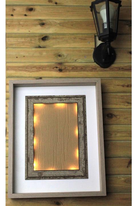 Ekoll 40.50 Ebatlarında Ledli Gül Kutusu Hatıra Çerçevesi Isimli Kişisel Hatıra Panosu