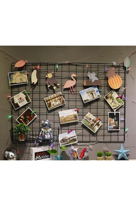 İnce Çizgi Metal Askılık Fotoğraflık Pano 40 X 60 Cm Anc5531