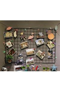 İnce Çizgi Metal Askılık Fotoğraflık Pano 40 X 60 Cm Anc5531