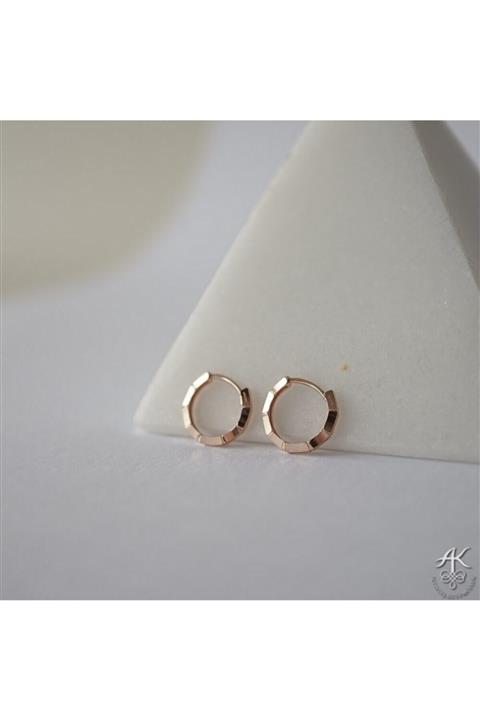 ALTINTAŞ KUYUMCULUK Mini Dövme Altın Halka Küpe