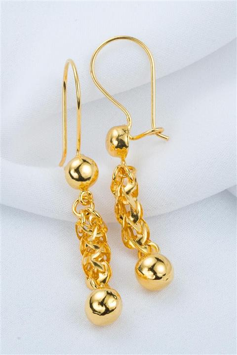 Bilezikci Telkari 22 Ayar Taşsız Altın Küpe