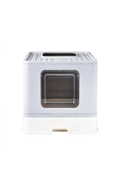 NO.8 HOUSE Mikopet Elevator Lux Kedi Tuvaleti-gri