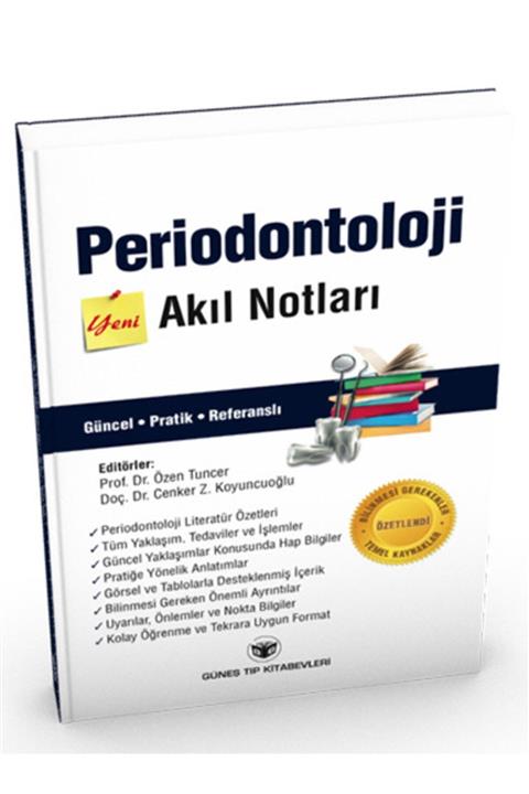 Güneş Tıp Kitabevi Periodontoloji Akıl Notları
