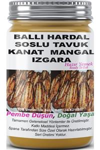 SPANA Ev Yapımı Katkısız Ballı Hardal Soslu Tavuk Kanat Mangal Izgara 330gr