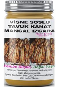 SPANA Vişne Soslu Tavuk Kanat Mangal Izgara Ev Yapımı Katkısız 330gr