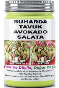 SPANA Buharda Tavuk Avokado Salata Ev Yapımı Katkısız 330gr