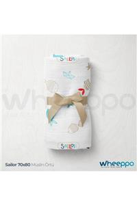 Wheeppo Sailor Müslin Bebek Battaniyesi