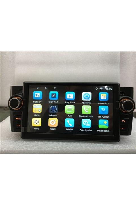 demirusta Fiat Linea Punto Eski Kasa Android Navigasyon Usb Bt Kamera