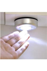 renkli çiçekler 4led Mini Enerji Tasarruflu Lamba Pille Çalışan Led Dolap Altı Işığı Ev Dolap Banyo Için