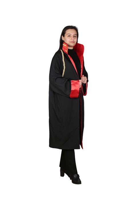 RONA TEKSTİL Saf Ipek Savcı Cübbesi