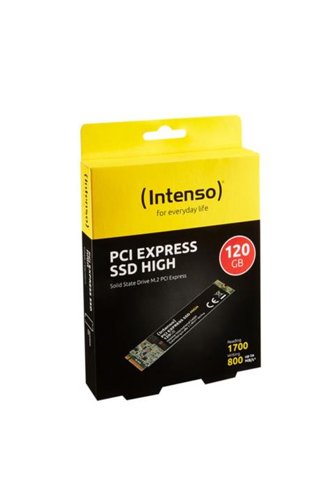 Intenso High 120gb M.2 1700mb-800mb/s Gen.3x4 Nvme Ssd 1.3