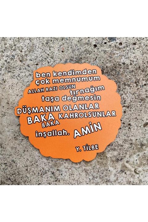 Planet Butik Yıldız Tilbe Bardak Altlığı