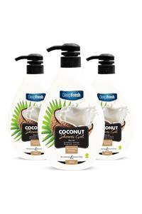 Deep Fresh Duş Jeli Coconut 3 X 1 Lt