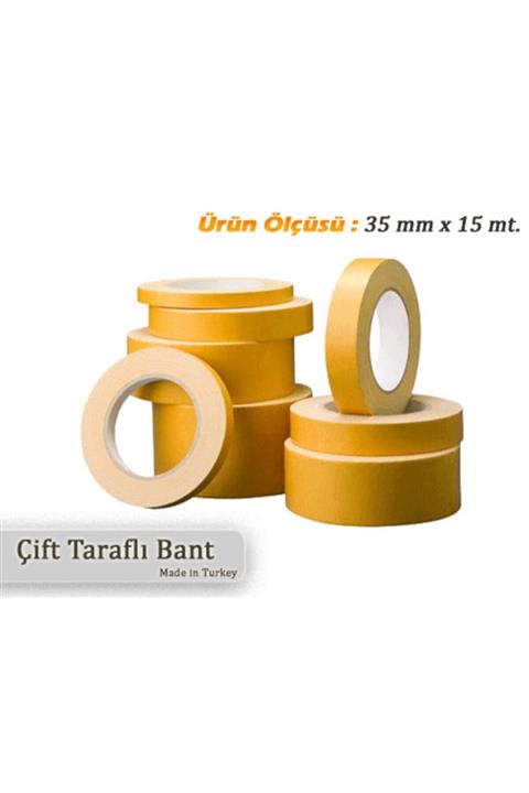 Çokuygunuz Yapışkanlı Ev Ofis Levha Tablo Asma Bandı Çift Taraflı Bant 15 Mt.