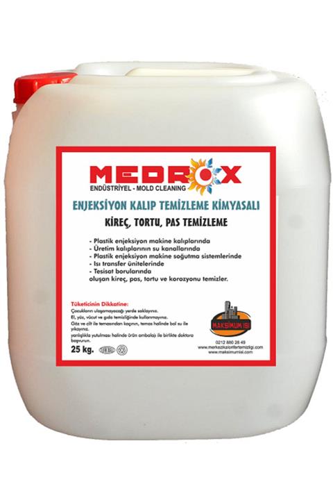 MEDROX -mold Cleanıng (ENJEKSİYON KALIP TEMİZLEME KİMYASALI) 25 Kg