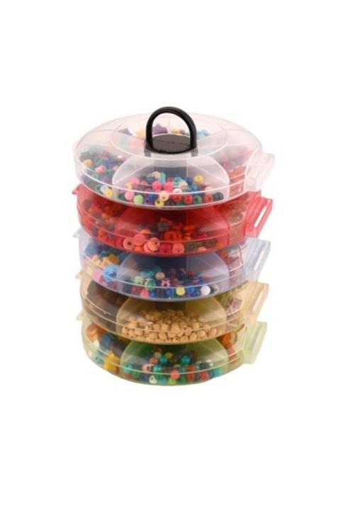 RENKLERİN DÜNYASI Boncukla Takı Yapma Seti 5 Kat