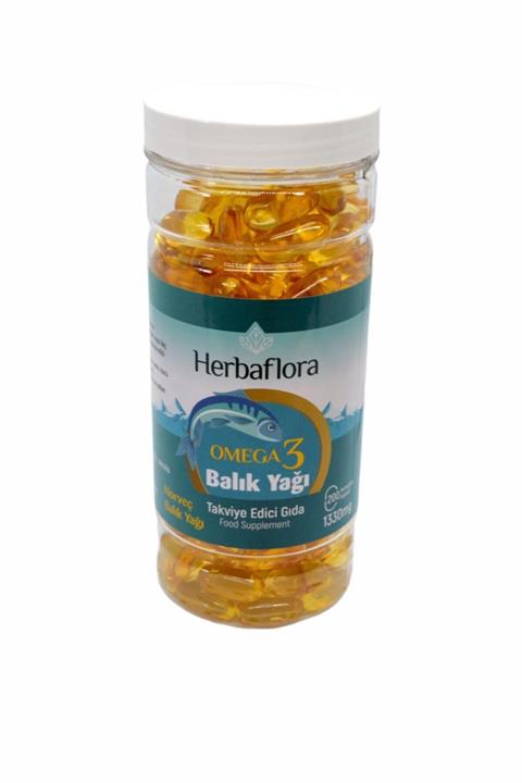 herbaflora Omega 3 (norveç Balık Yağı) 200 Yumuşak Kapsül