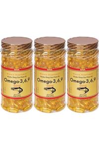 Mnk Omega 3-6-9 Balık Yağı 200 Softgel x 3 Kutu 600 Softgel