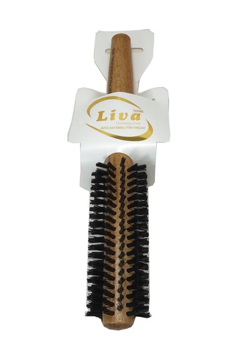 Liva Saç Fırçası Yanmaz Profesyonel Fön Fırçası