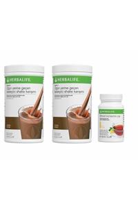 Herbalife Ekonomik Paket (2 Adet Çikolatalı Shake Ve Limonlu Çay) Kilo Verme Seti