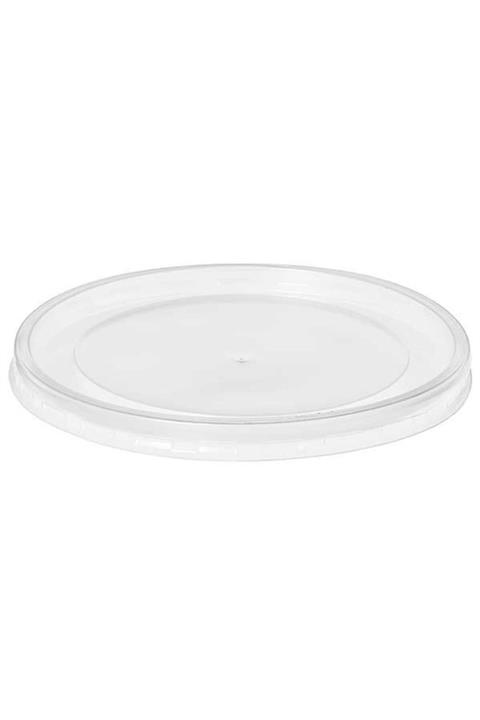 Ambalaj Store Karton Çorba Kase Kapağı Şeffaf  25 Adet