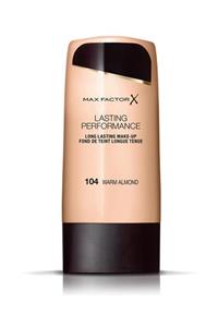 Max Factor Lasting Performance Foundation No: 104 Warm Almond 8005610379609