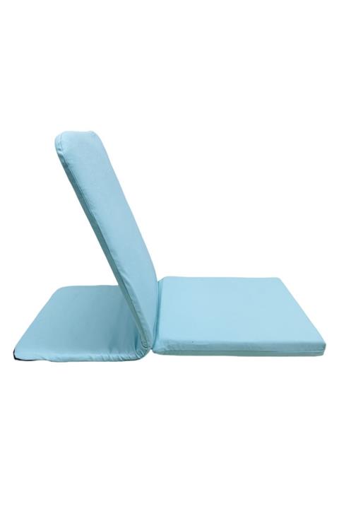 REMEGE Su Yeşili Backjack Meditasyon Sandalyesi Sırt Destekli Yer Minderi