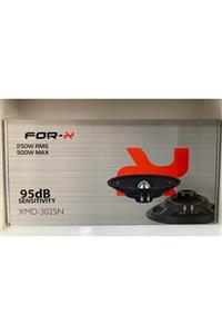 ForX Xmd-3025n 500watt 250rms 25 Cm Neodyum Pro Midrange