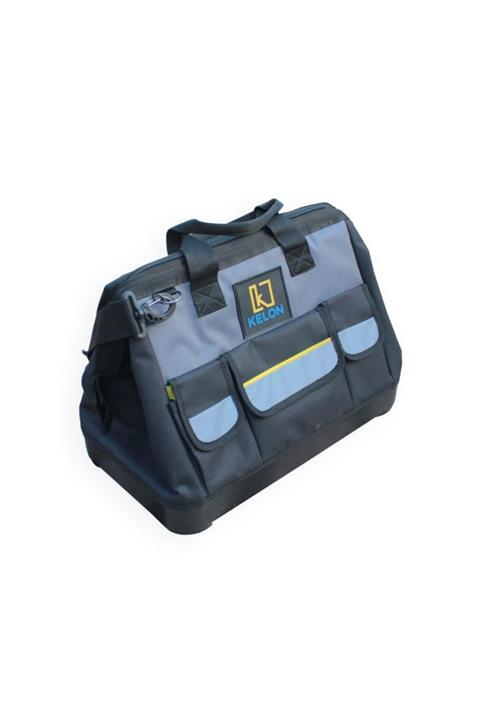 Eltos Edoni Eltos (kelon) Kırılmaz Taban Fermuarlı Bez Takım Alet Çantası 16''