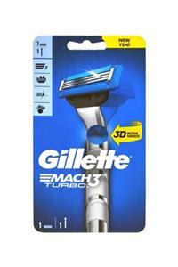 Gillette Gilette Mach 3 Turbo Yedekli Tıraş Bıçakları