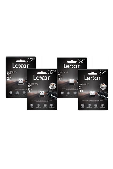 Lexar 32 Gb Jumpdrive S47 Usb 3.1 Flash Bellek 4lü Paket