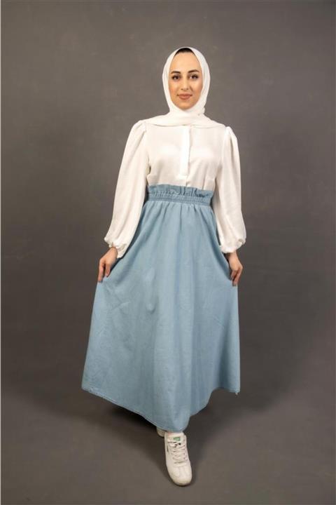 AbiyeSultan Kadın  Kot Etek