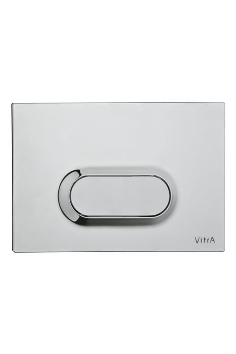 VitrA Loop O Tek Kademeli Kumanda Paneli Parlak Krom