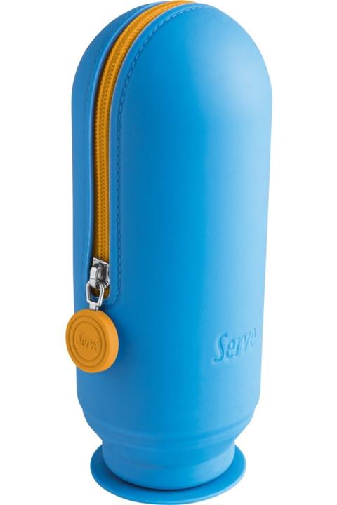 Serve Hoop Kalem Çantası Fosforlu Mavi