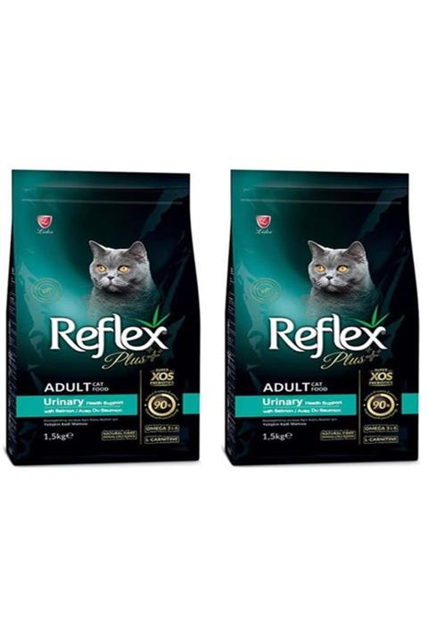 Reflex Plus Urinary Tavuklu Kuru Kedi Maması 1,5 Kg 2 Adet