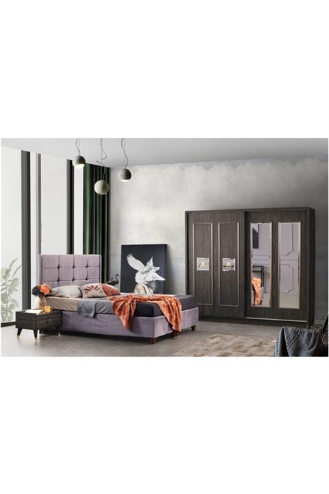 Sarvonni Erkan Mobilya Yeni Trend Simay Yatak Odası