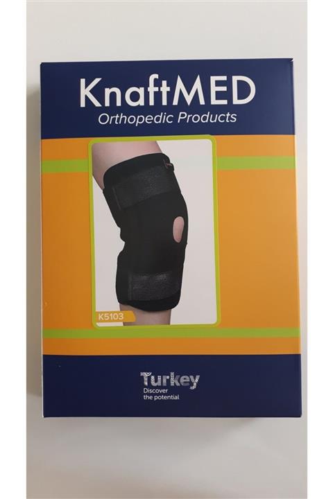 knaftmed Unisex Siyah Dizlik